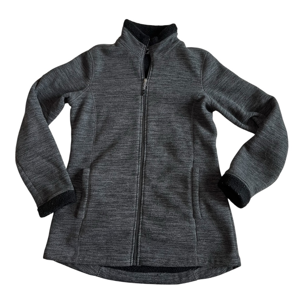 32 Degree Heat Gray And Black Zip Up Jacket Size Women’s Small